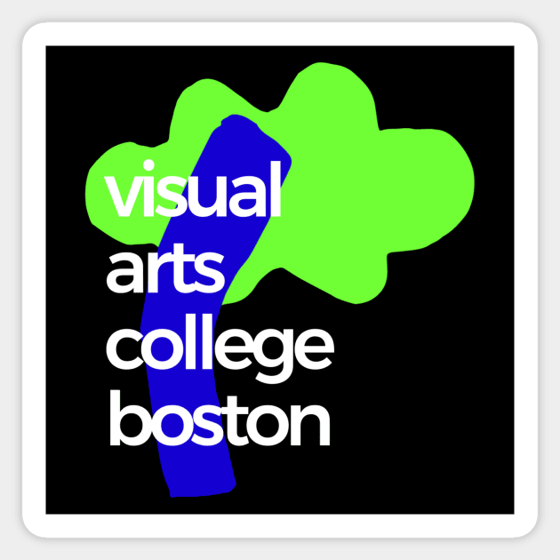 Visual Arts College Boston Sticker by Dawsons Critique Podcast 